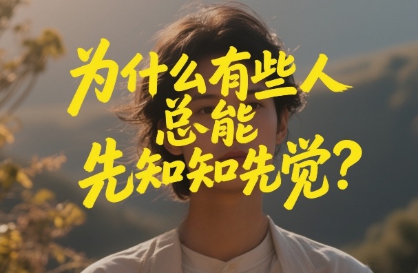 付费文章：为什么有些人总能先知先觉？-易工具