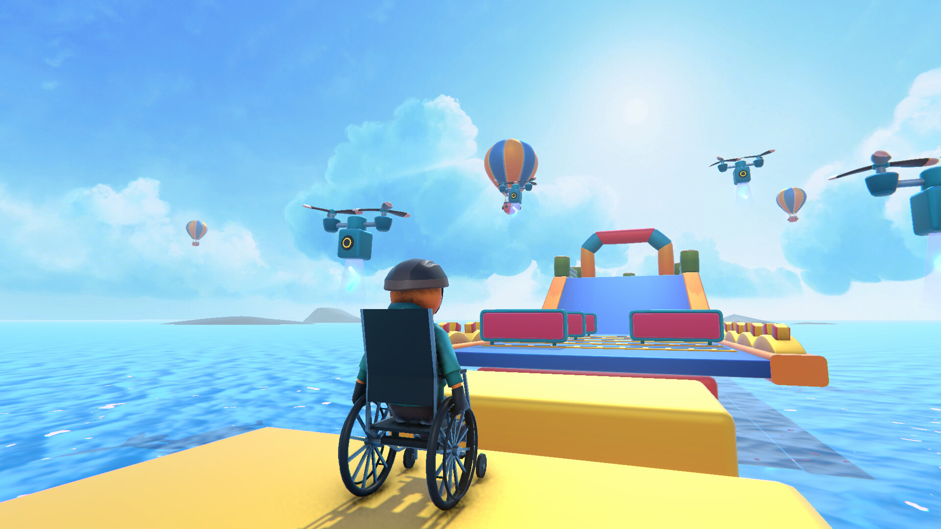 轮椅模拟器/4Wheel Challenge 轮椅模拟器/4Wheel Challenge