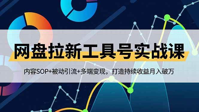 (16687期)网盘拉新工具号实战课,内容SOP+被动引流+多端变现,打造持续收益月入破万-易工具