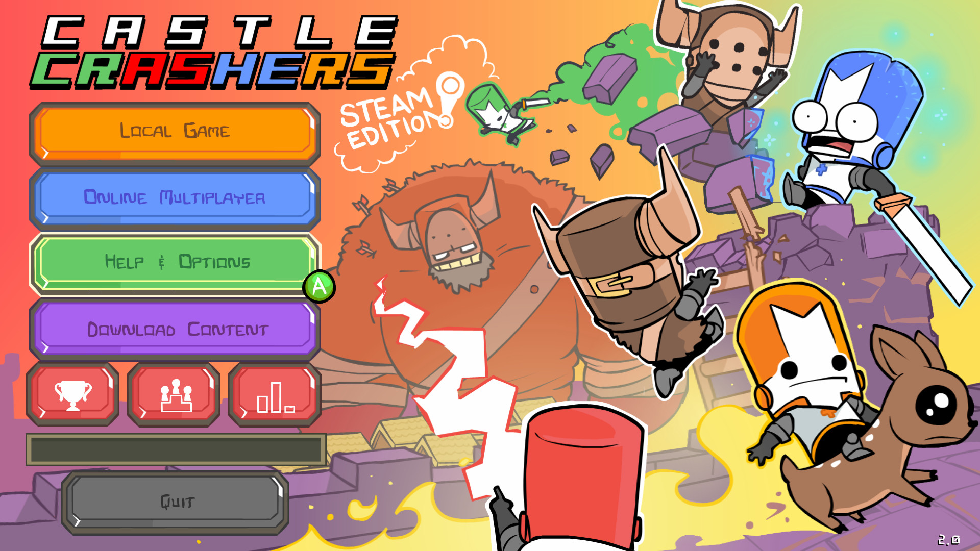城堡毁灭者/城堡破坏者/Castle Crashers 版本更新 城堡毁灭者/城堡破坏者/Castle Crashers 版本更新