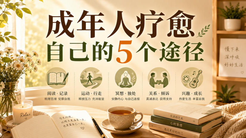 付费文章：成年人疗愈自己的5个途径-易工具