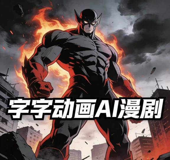 字字动画AI漫剧2026年第1期系统课程,小白看完就能学会实操的漫剧课,单人月收1-3W-易工具