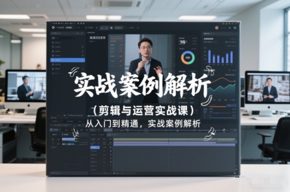 剪辑与运营实战课,从入门到精通,实战案例解析(更新2026)-易工具