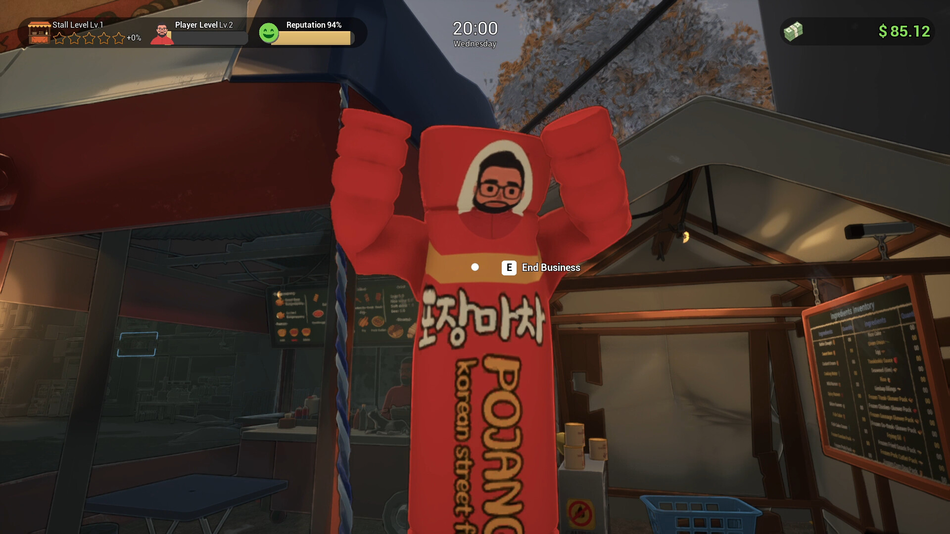 POJANGMACHA : 韩国街头美食经营模拟器/POJANGMACHA : Korean Street Food Management Simulator POJANGMACHA : 韩国街头美食经营模拟器/POJANGMACHA : Korean Street Food Management Simulator