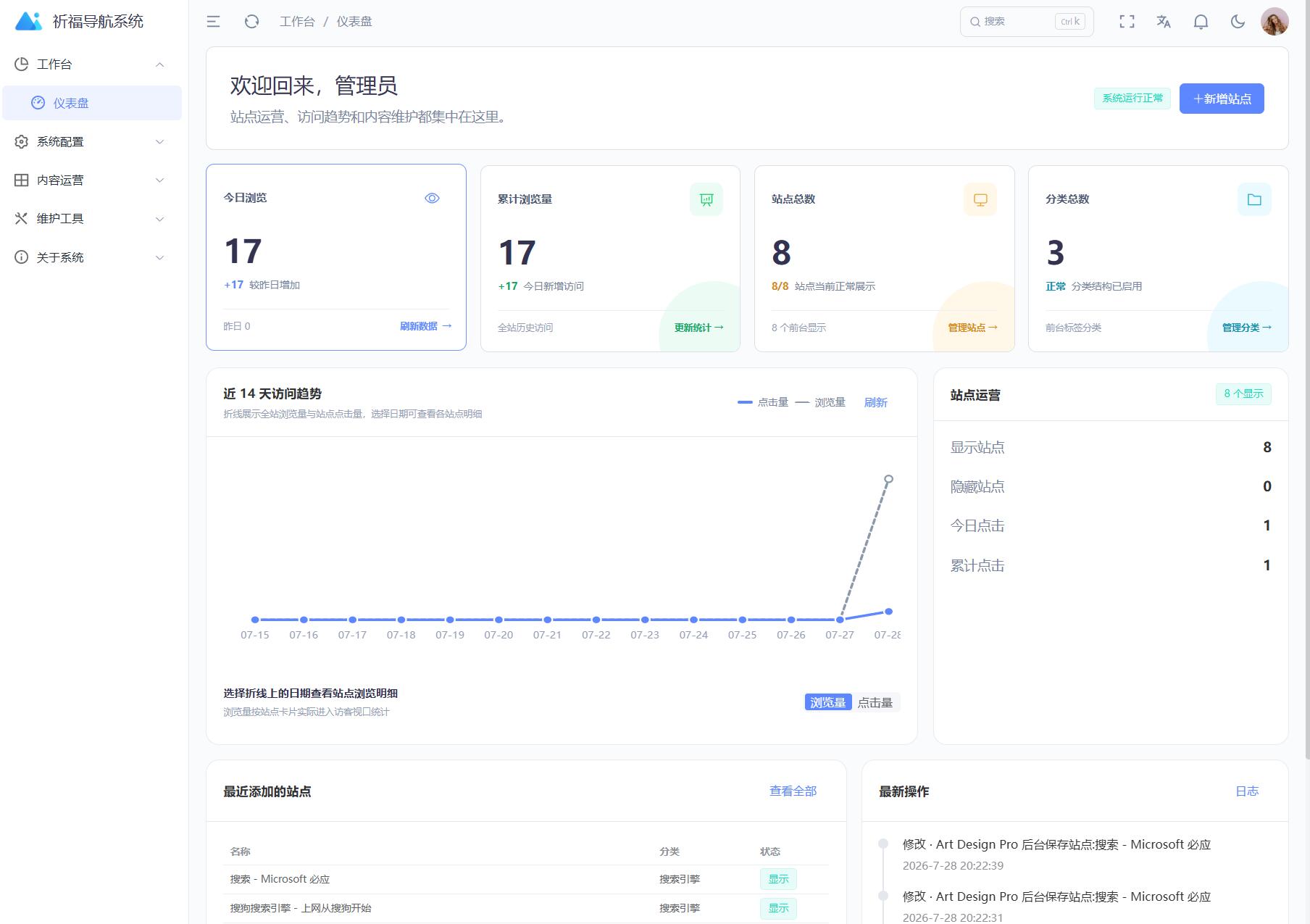 祈福导航系统源码V1.8 修复Bug版本 祈福导航系统源码V1.8 修复Bug版本