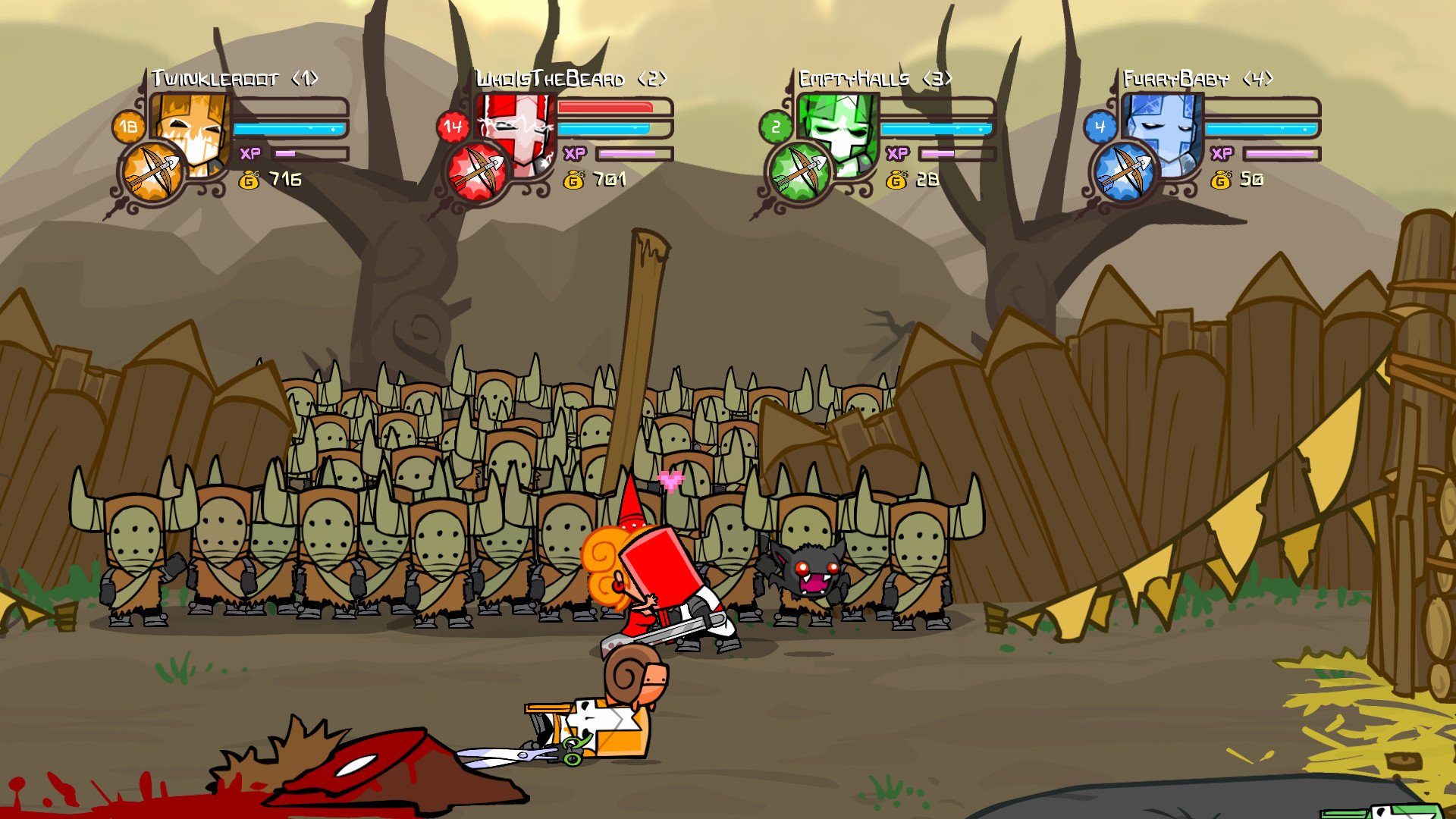 城堡毁灭者/城堡破坏者/Castle Crashers 版本更新 城堡毁灭者/城堡破坏者/Castle Crashers 版本更新