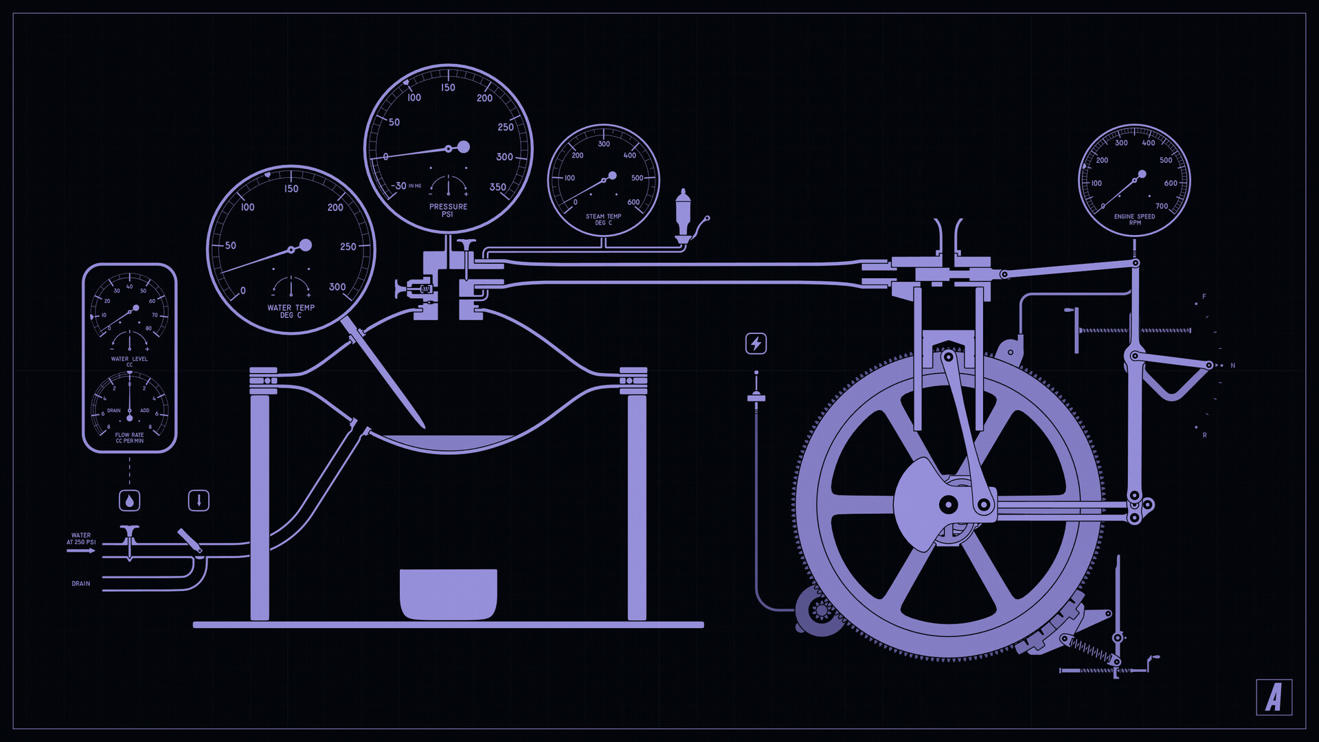 蒸汽机模拟器/Steam Engine Simulator