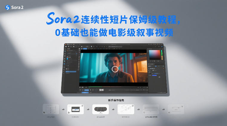 Sora2连续性短片保姆级教程,0基础也能做电影级叙事视频-易工具