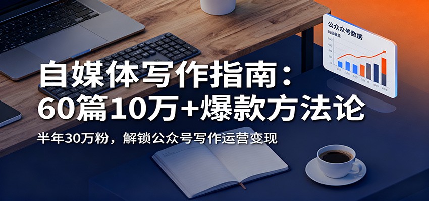 自媒体写作指南：60篇10万+爆款方法论，半年30万粉，解锁公众号写作运营变现-易工具