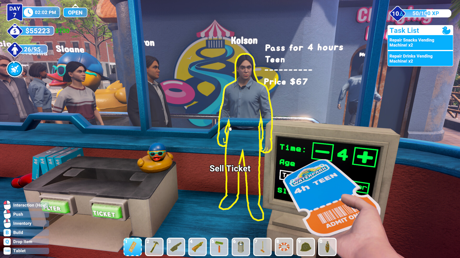 水上乐园模拟器/Waterpark Simulator 版本更新 水上乐园模拟器/Waterpark Simulator 版本更新