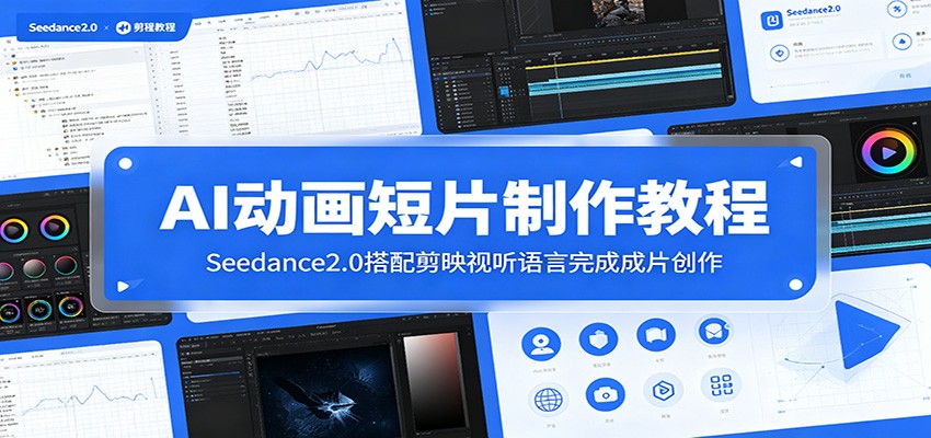 AI动画短片制作教程：Seedance2.0搭配剪映视听语言完成成片创作-易工具