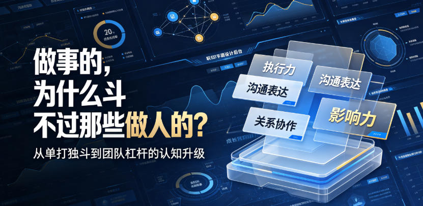 付费文章:做事的,为什么斗不过那些做人的?-易工具