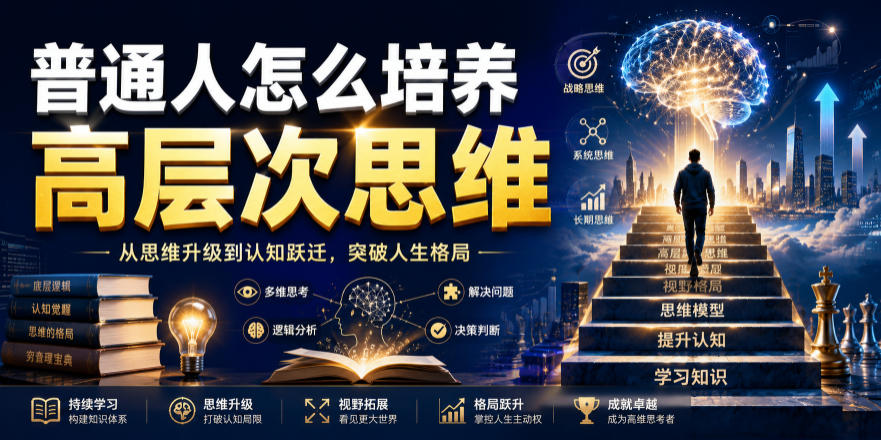 公众号付费文章:普通人怎么培养高层次思维-易工具