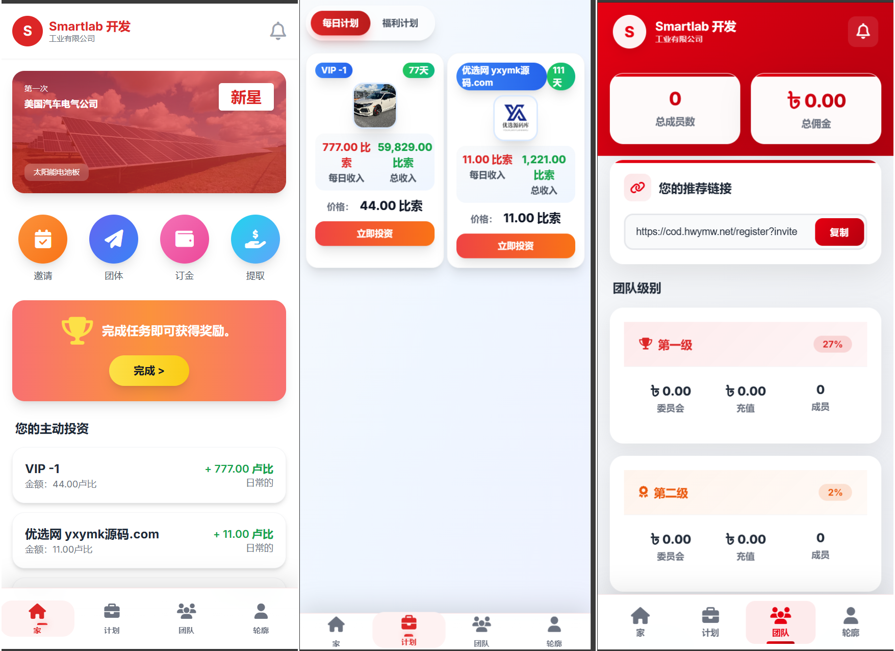 海外汽车电气投资理财源码/三级分销/可自定义产品-易工具