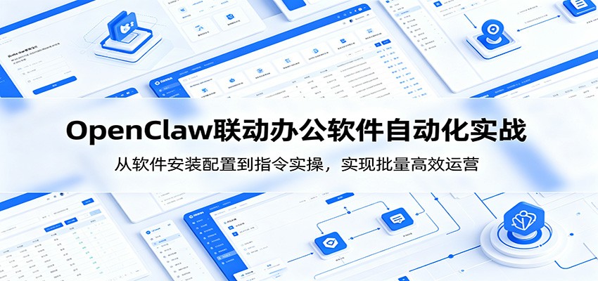 OpenClaw自动化实操课:从软件安装配置到指令实操,实现批量高效运营-易工具