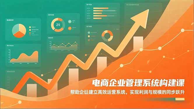 （16643期）电商企业管理系统构建课：帮助企业建立高效运营系统，实现利润与规模的同步跃升-易工具