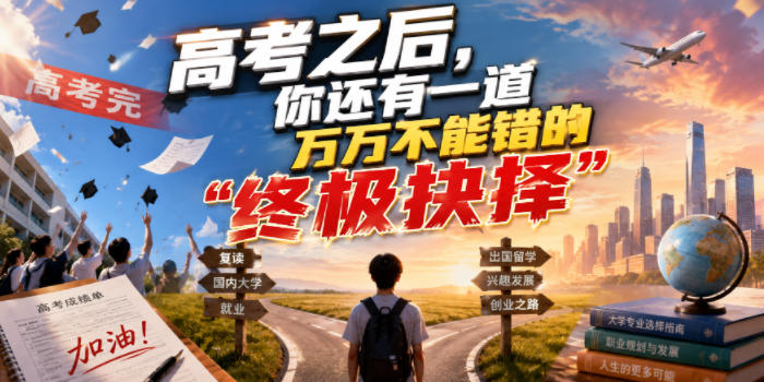 付费文章：高考之后，你还有一道万万不能错的“终极抉择”-易工具