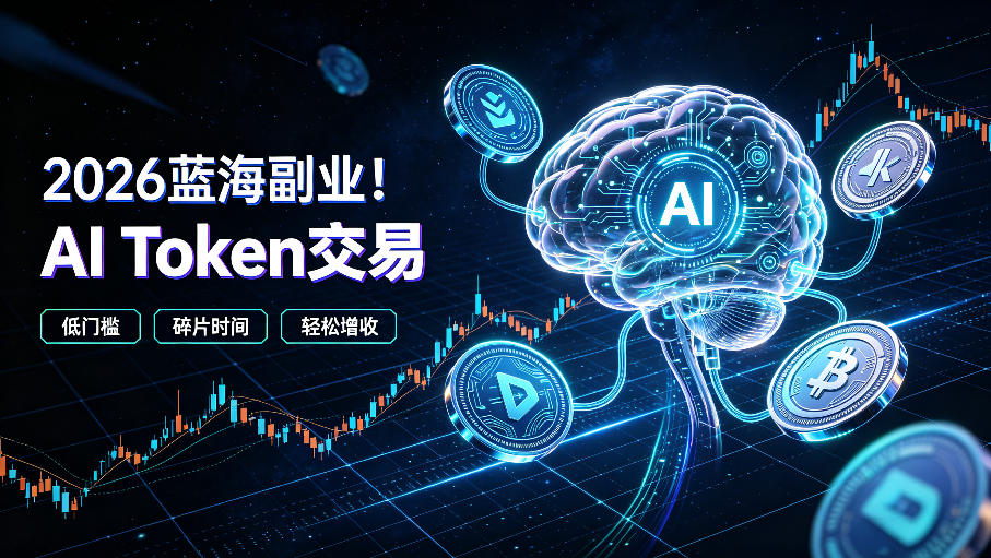 2026全新风口副业｜AI智能Token交易，空闲时间轻松 賺 收益，无需全天盯盘【揭秘】