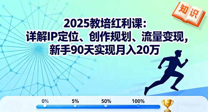 图片[1]-（16178期）2025教培红利课：详解IP定位、创作规划、流量变现，新手90天实现月入20万-易工具