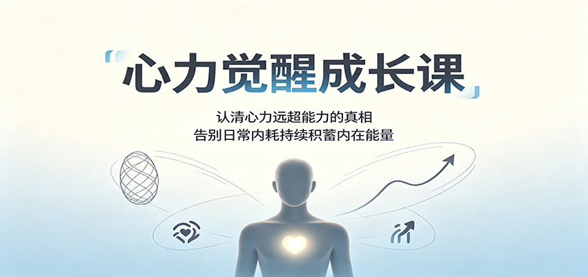 心力觉醒成长课：认清心力远超能力的真相，告别日常内耗持续积蓄内在能量-易工具