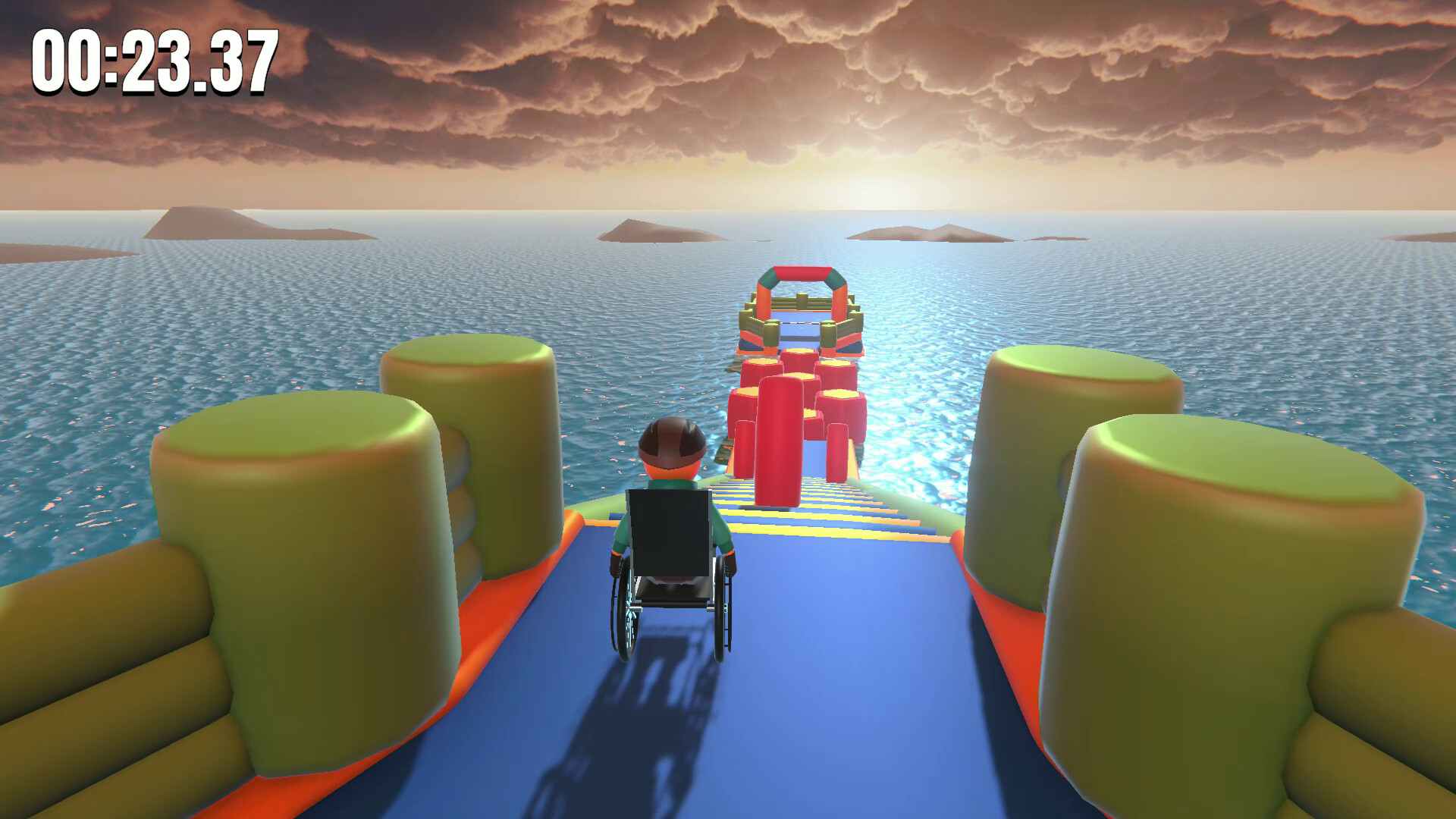 轮椅模拟器/4Wheel Challenge 轮椅模拟器/4Wheel Challenge