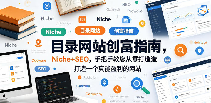 目录网站创富指南，Niche+SEO，手把手教您从零打造打造一个真能盈利的网站【原创双语字幕】-易工具