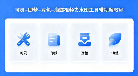 可灵–即梦–豆包–海螺视频去水印工具带视频教程-易工具