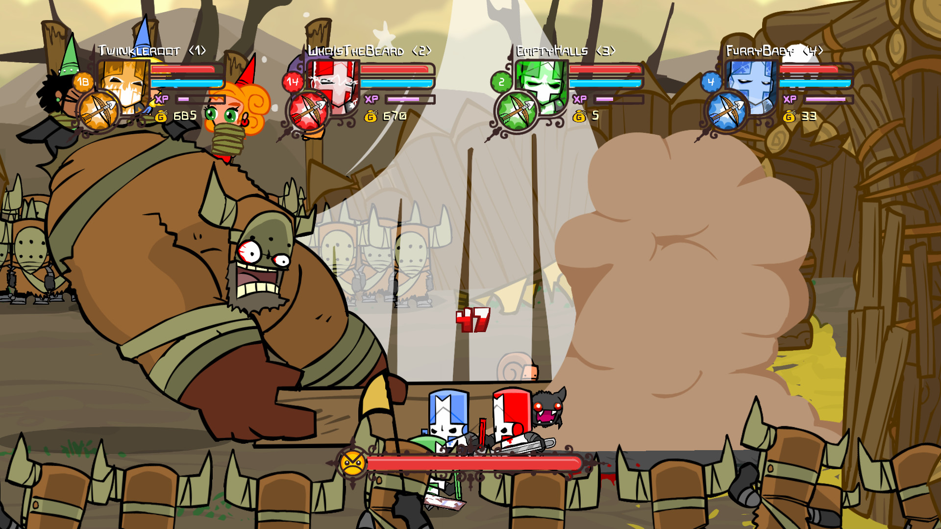 城堡毁灭者/城堡破坏者/Castle Crashers 版本更新 城堡毁灭者/城堡破坏者/Castle Crashers 版本更新