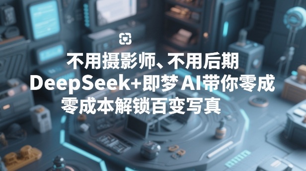 不用摄影师、不用后期,DeepSeek+即梦AI带你零成本解锁百变写真!-易工具