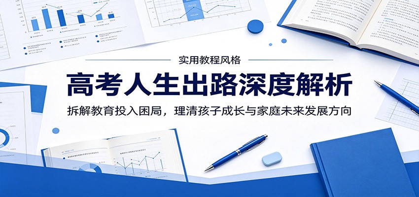 高考人生出路深度解析：拆解教育投入困局，理清孩子成长与家庭未来发展方向-易工具