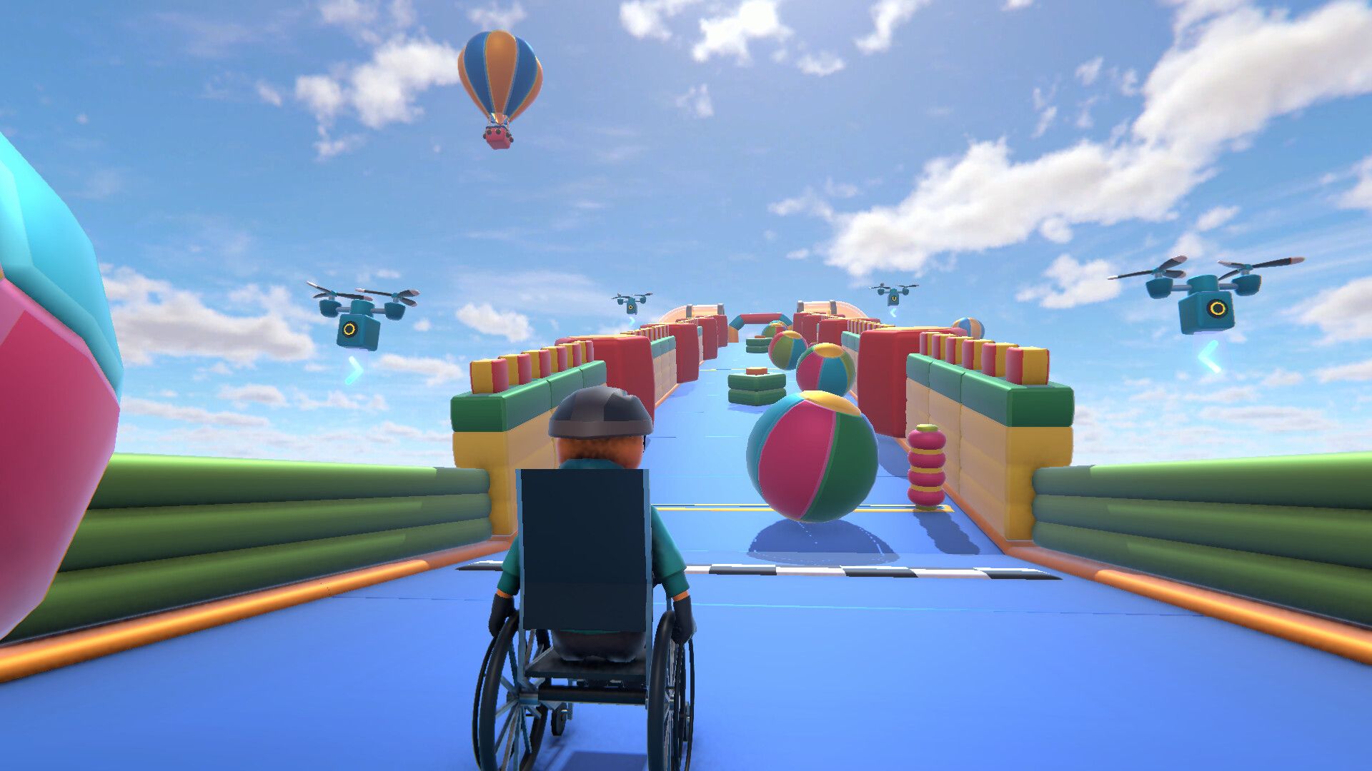 轮椅模拟器/4Wheel Challenge 轮椅模拟器/4Wheel Challenge