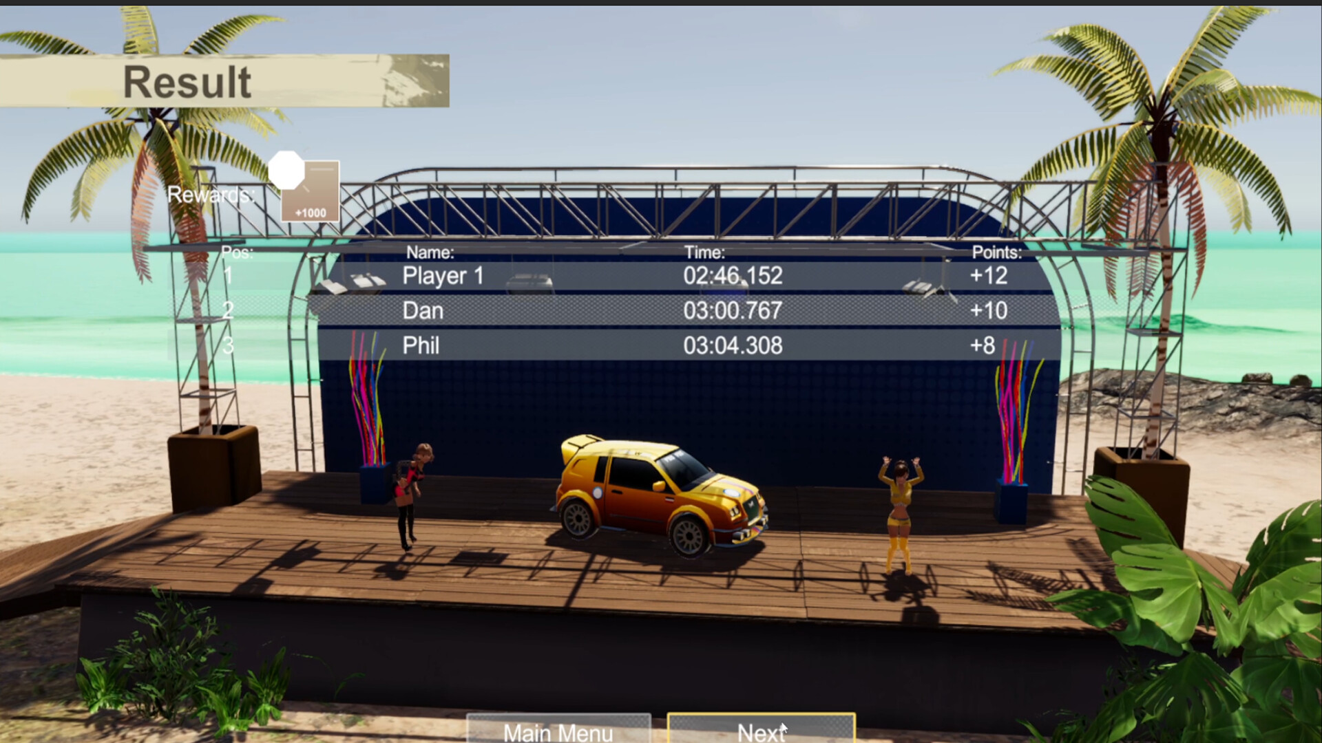 霓虹弯道赛车/Neon Curves Racing