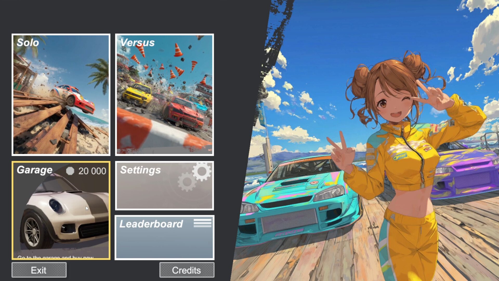 霓虹弯道赛车/Neon Curves Racing