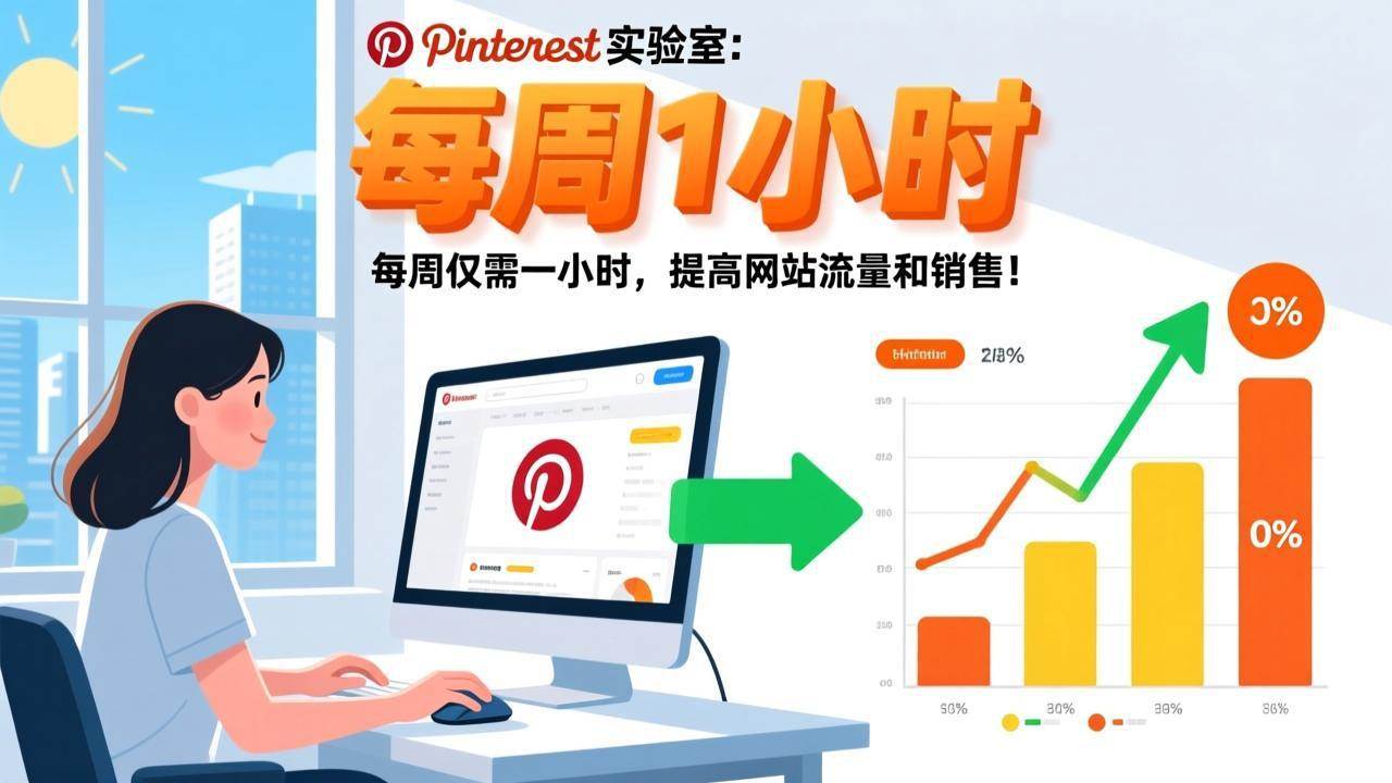 （17505期）Pinterest实验室：每周仅需一小时，提高网站流量和销售！-易工具